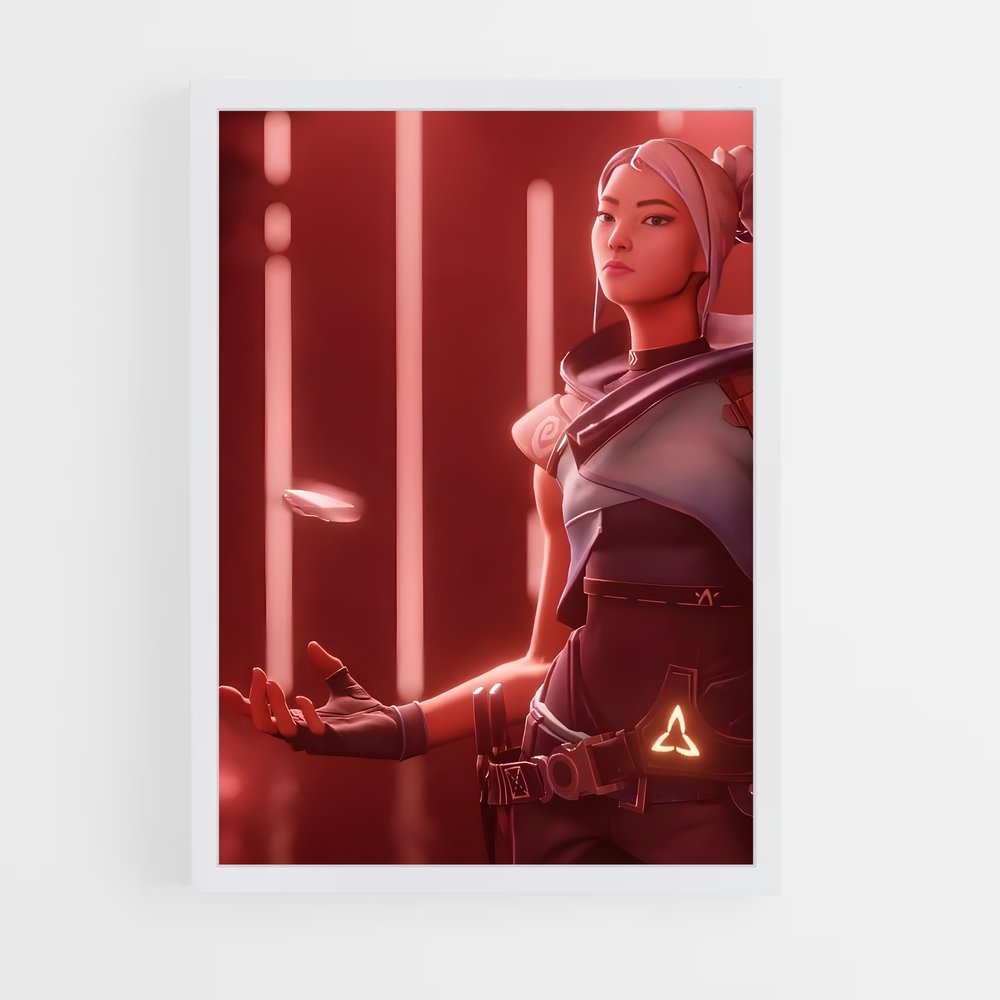 Poster Futuriste Éclipse – affiche Valorant (vue 3)
