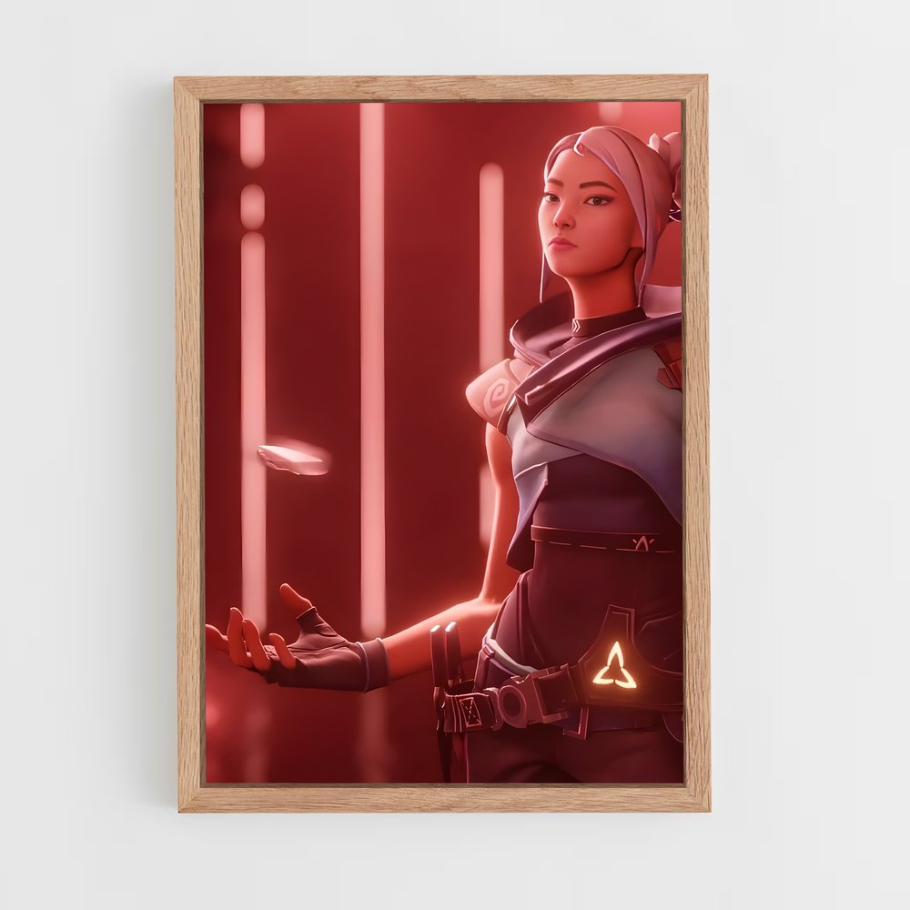 Poster Futuriste Éclipse – affiche Valorant (vue 4)
