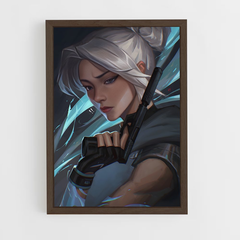 Poster Femme de Glace – affiche Valorant (vue 5)