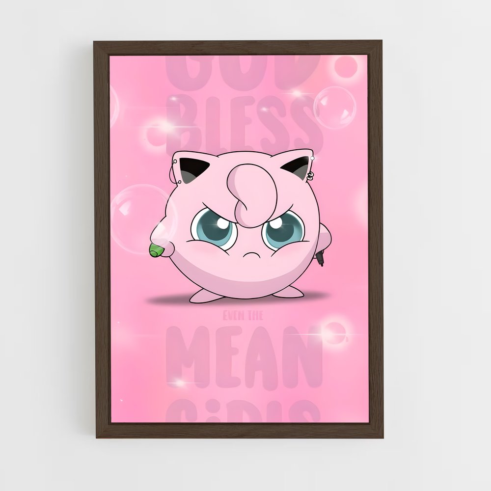 Poster Jigglypuff Entrez – affiche Pokemon (vue 5)