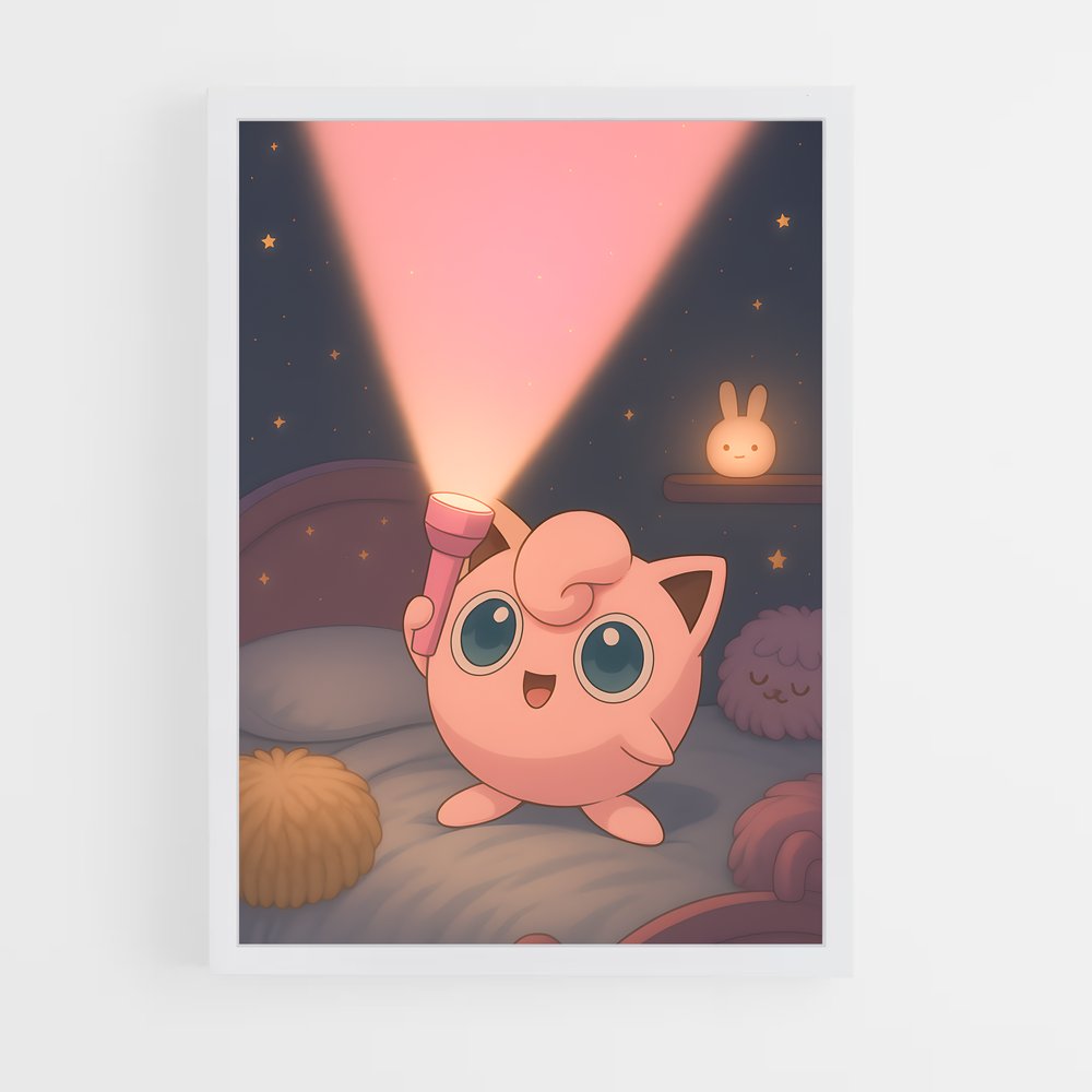 Poster Douceur Câline – affiche Pokemon (vue 3)