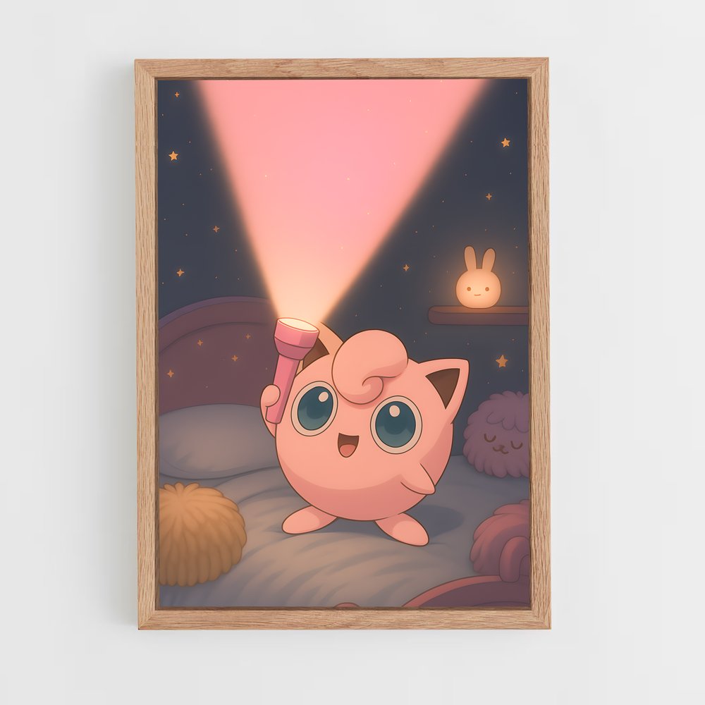 Poster Douceur Câline – affiche Pokemon (vue 4)