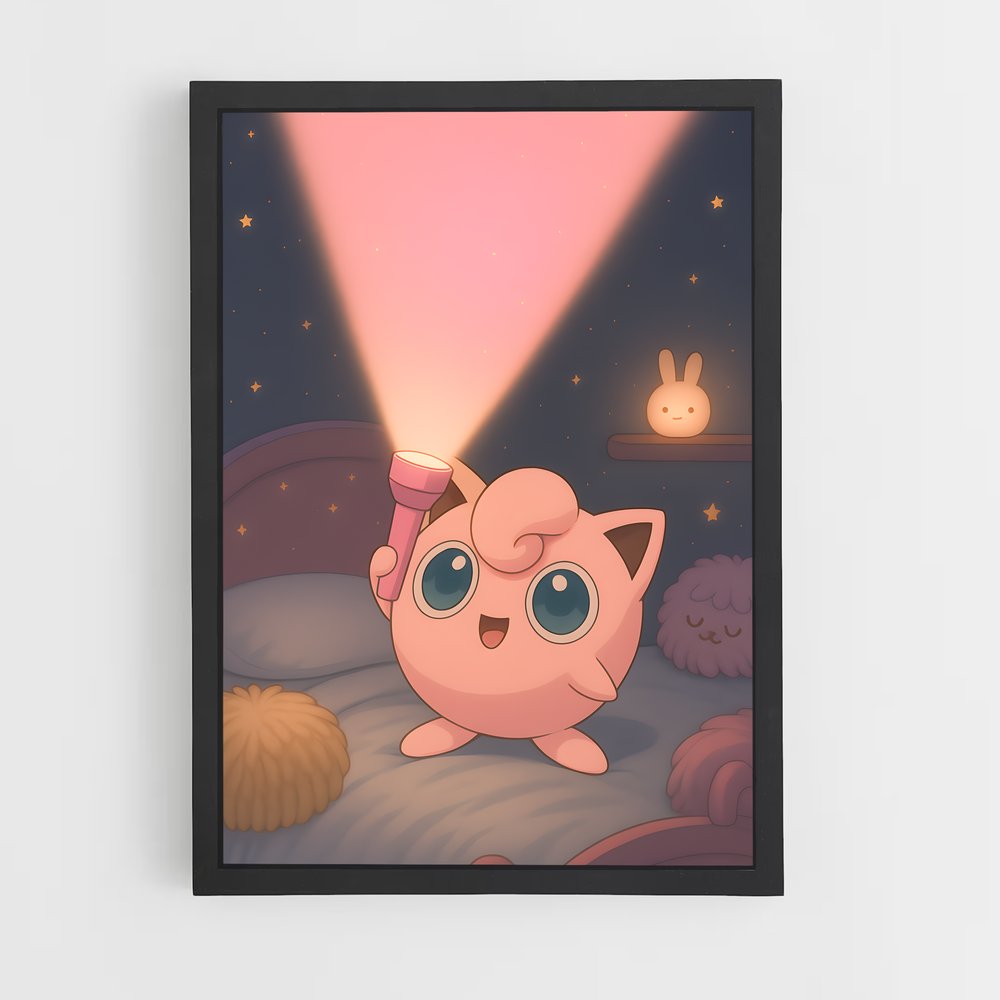 Poster Douceur Câline – affiche Pokemon (vue 2)