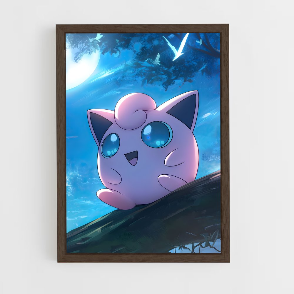 Poster Jigglypuff en Fête – affiche Pokemon (vue 5)