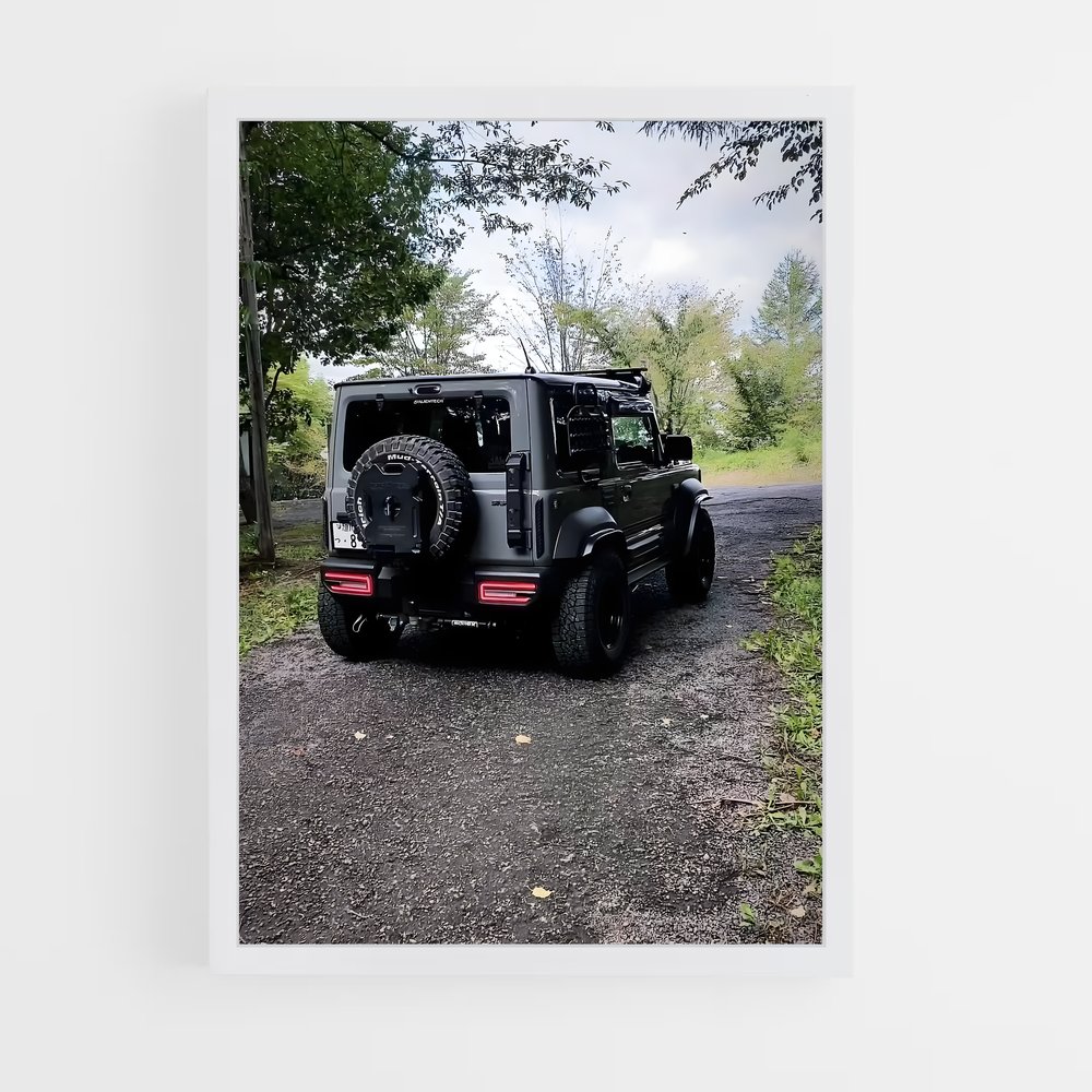Poster Jimny Lumineux – affiche Suzuki (vue 3)