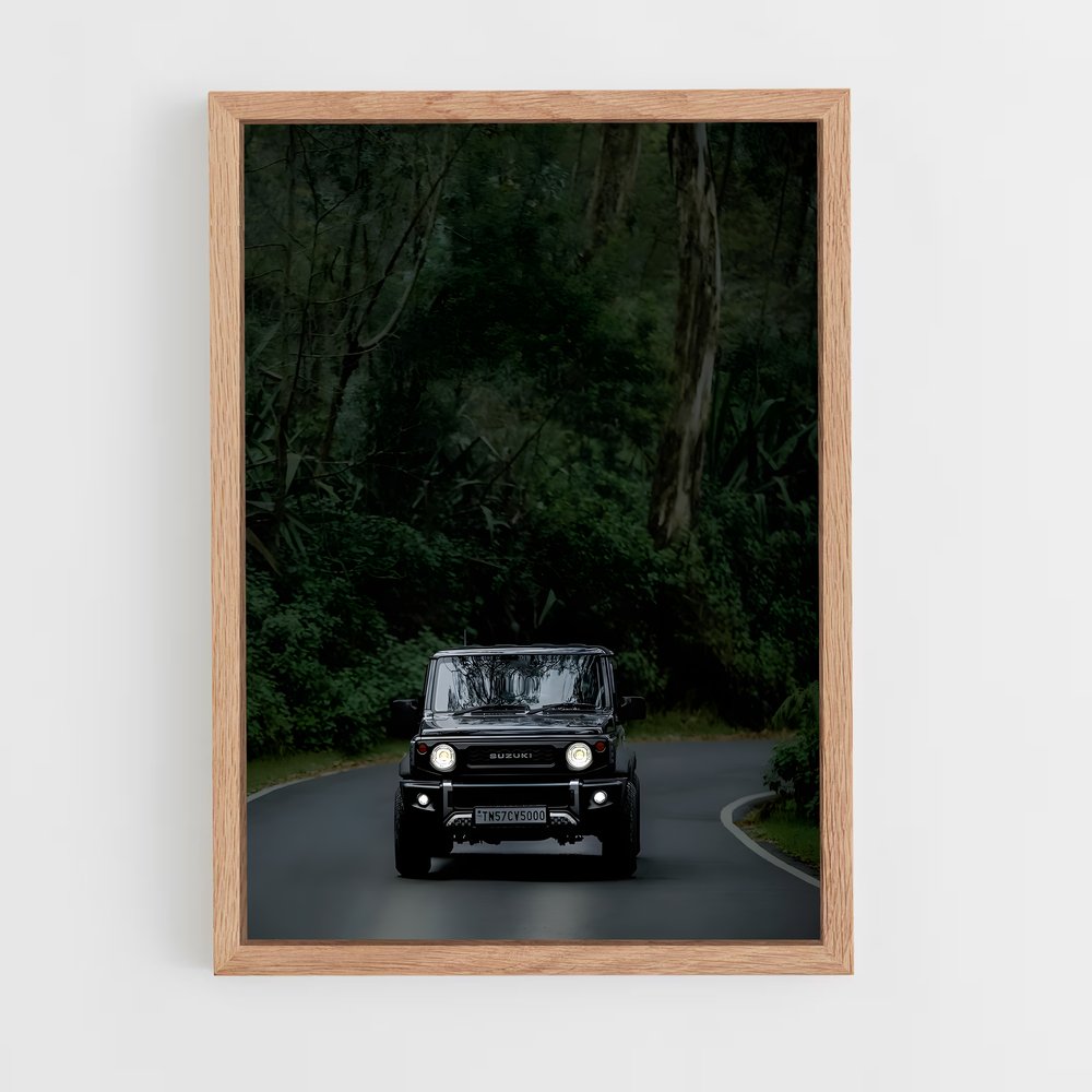 Poster Road Trip Sauvage – affiche Suzuki (vue 4)