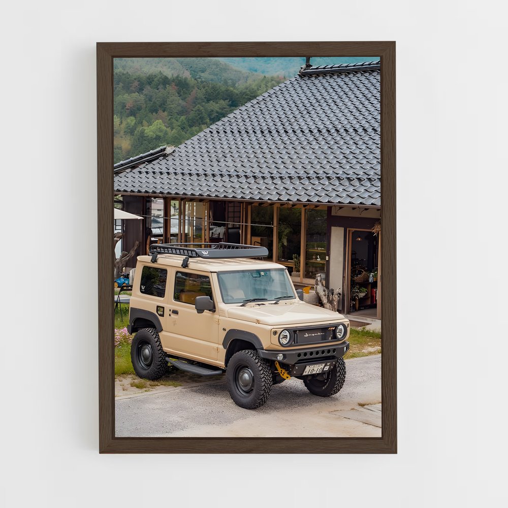 Poster Aventure Beige – affiche Suzuki (vue 5)