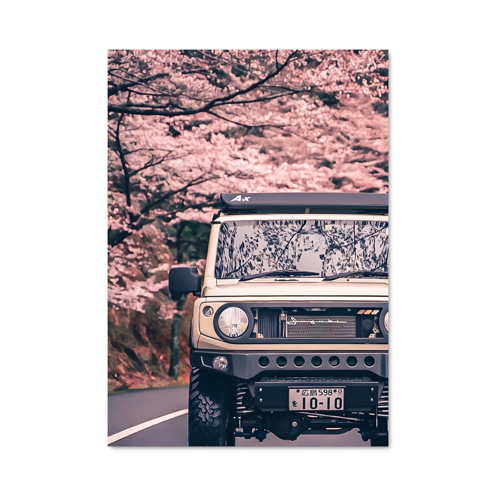 Poster Aventure en Fleurs