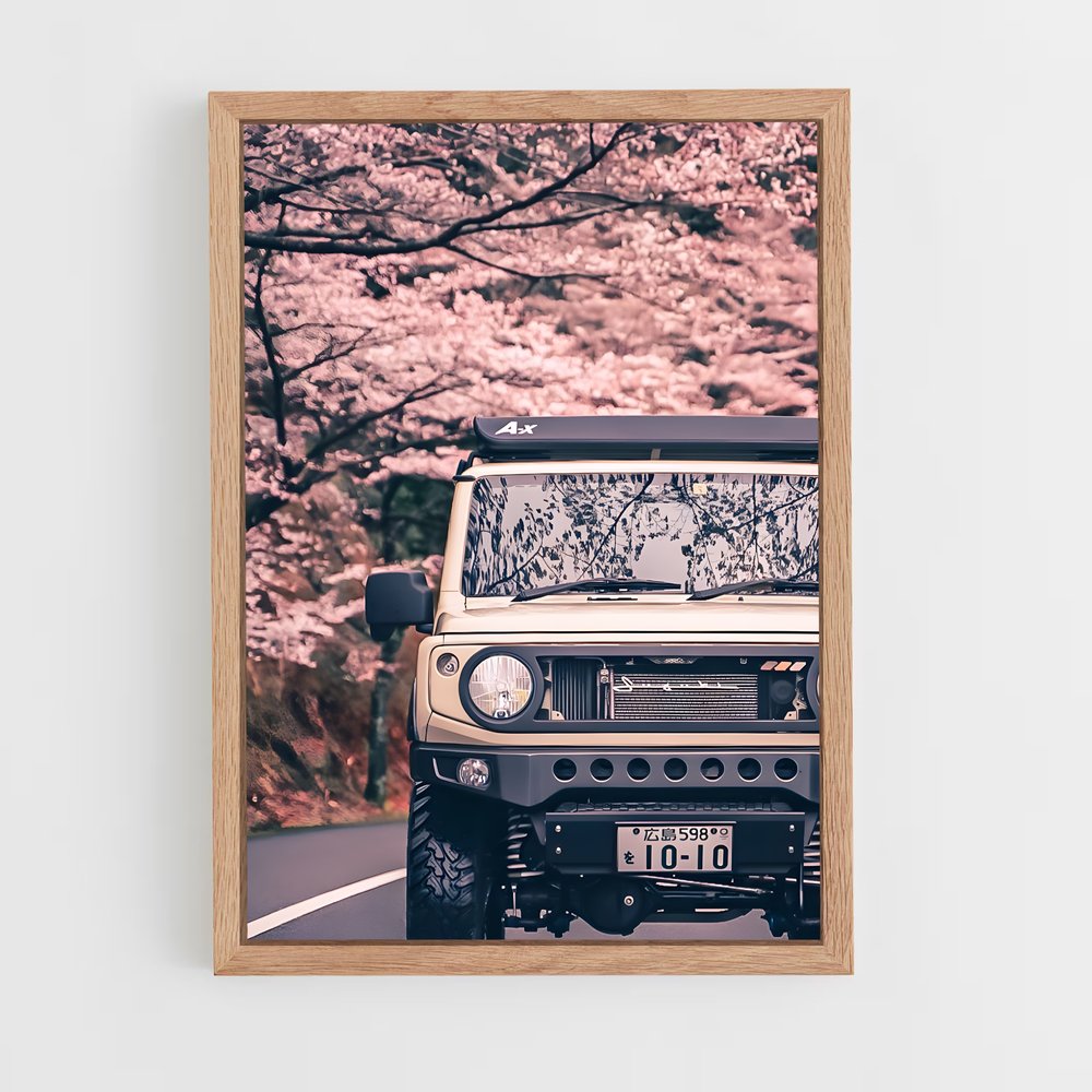 Poster Aventure en Fleurs – affiche Suzuki (vue 4)