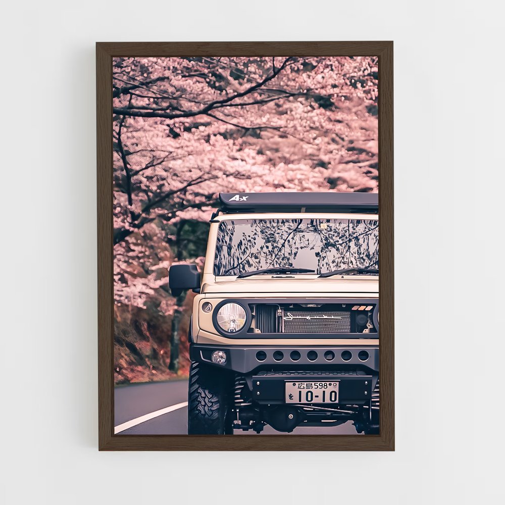 Poster Aventure en Fleurs – affiche Suzuki (vue 5)