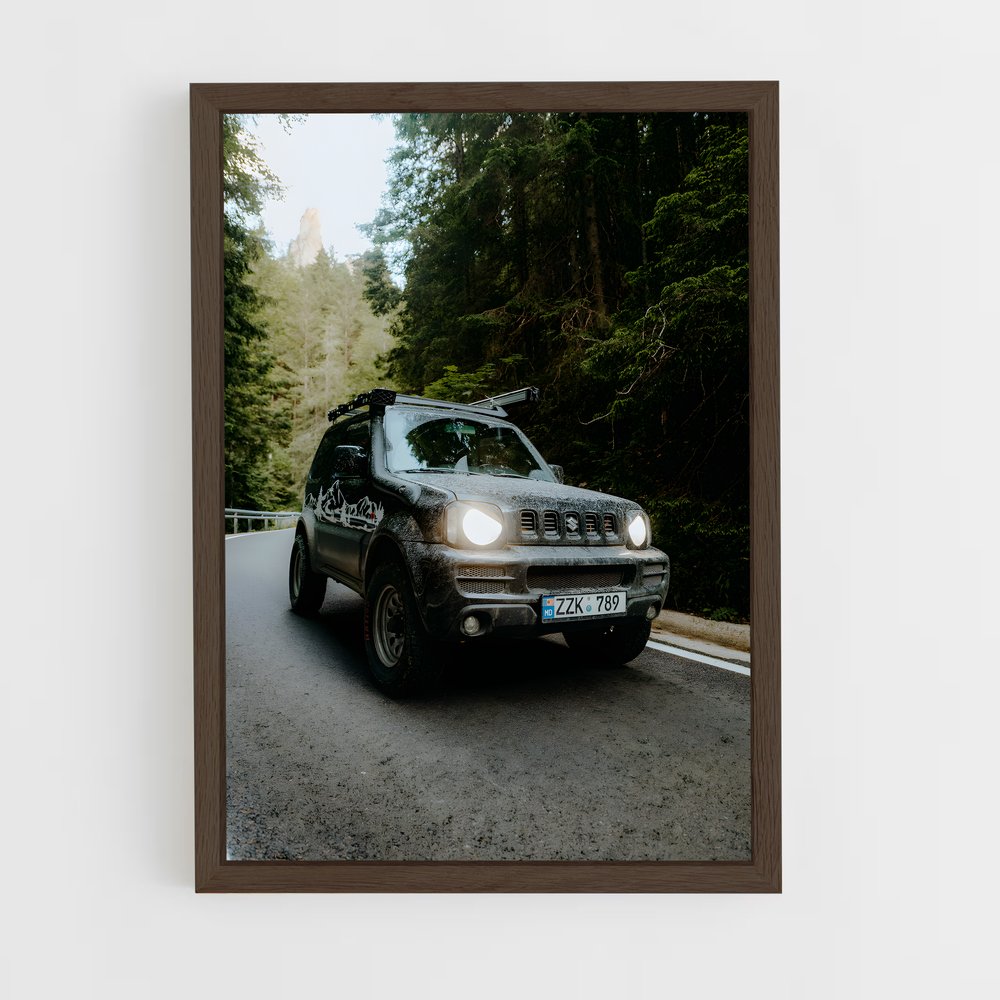 Poster Aventure au Volant – affiche Suzuki (vue 5)