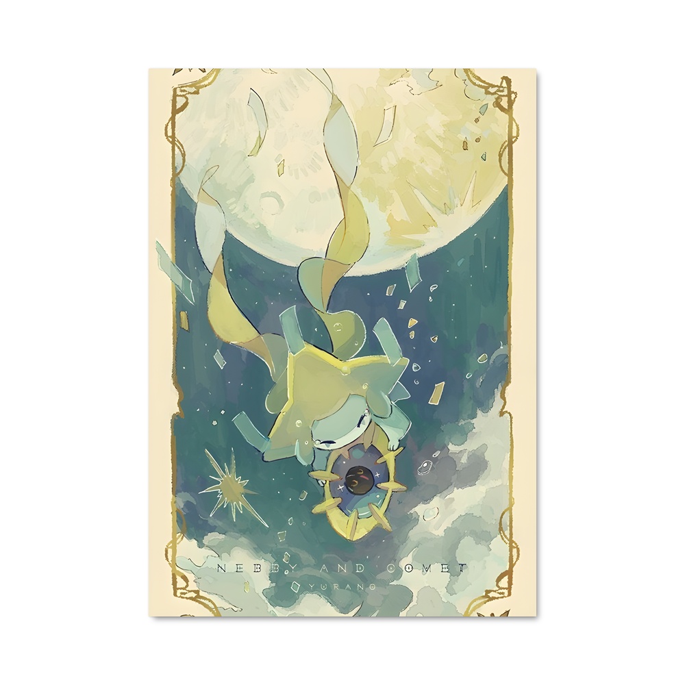 Poster L'Étoile de Jirachi – affiche Pokemon