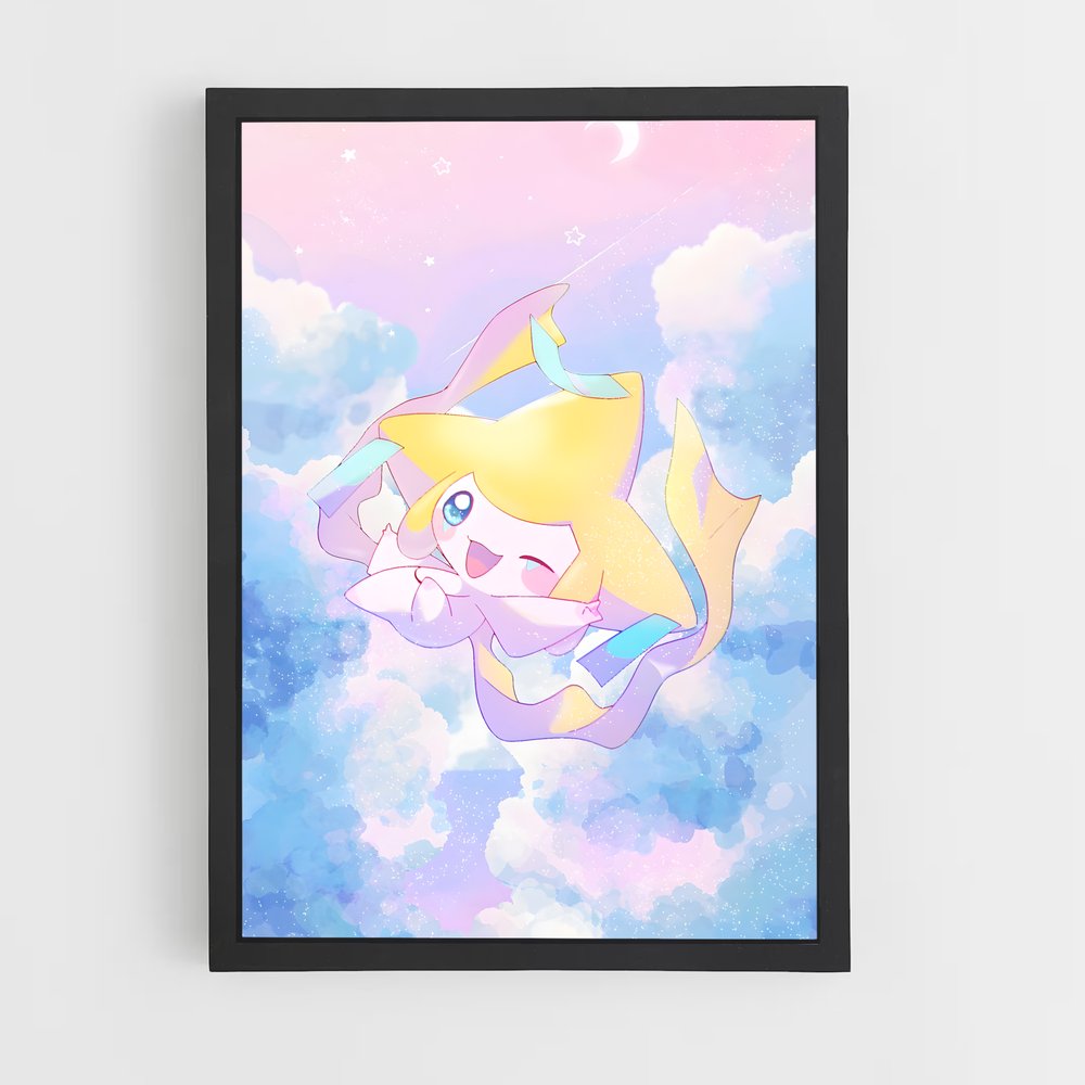 Poster Poisson Céleste – affiche Pokemon (vue 2)