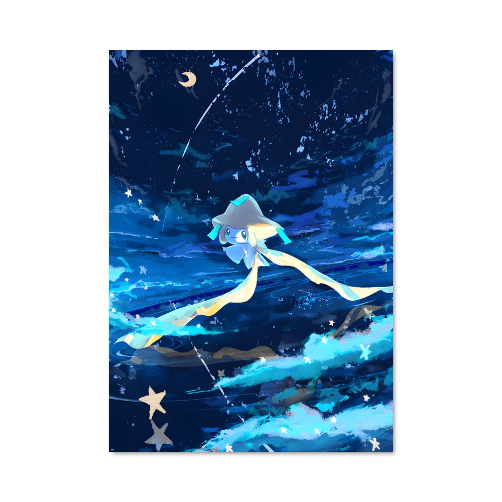 Poster L'Enchantement Azuré – affiche Pokemon