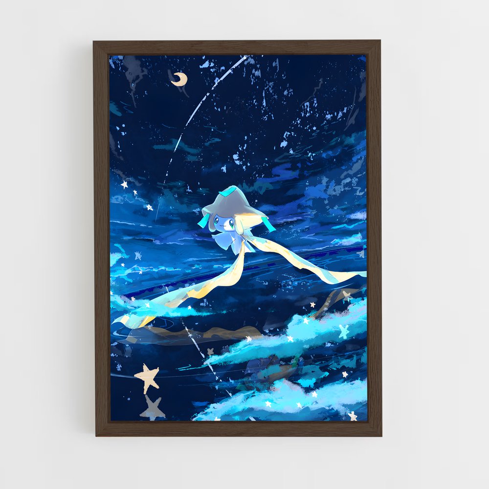 Poster L'Enchantement Azuré – affiche Pokemon (vue 5)