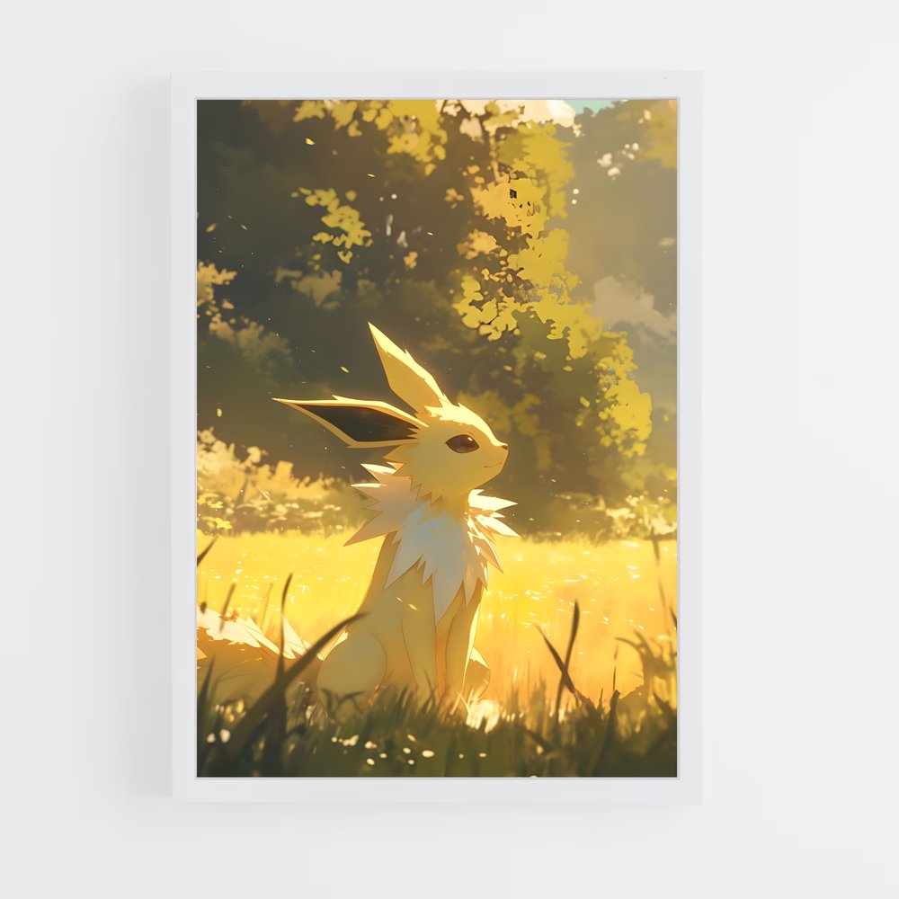 Poster Jolteon côté – affiche Pokemon (vue 3)