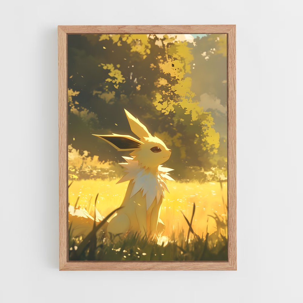 Poster Jolteon côté – affiche Pokemon (vue 4)
