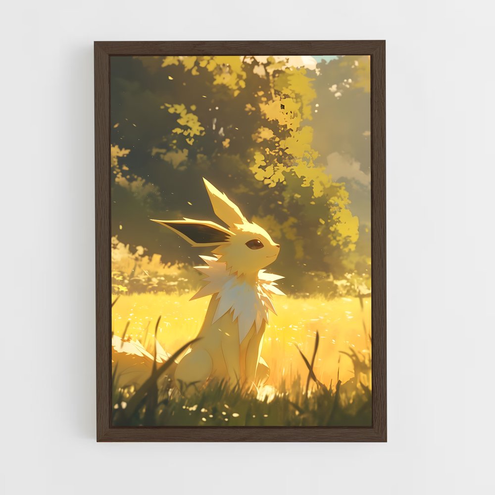 Poster Jolteon côté – affiche Pokemon (vue 5)