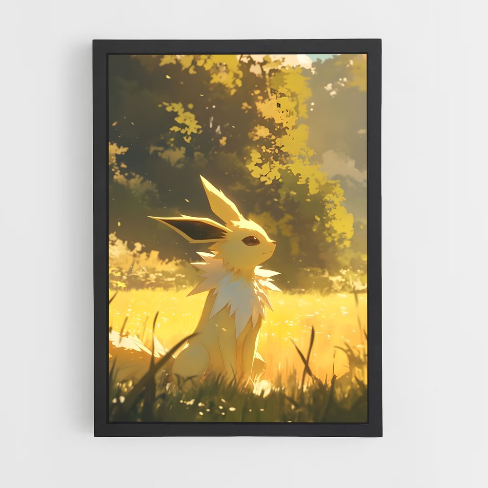 Poster Jolteon côté – affiche Pokemon (vue 2)