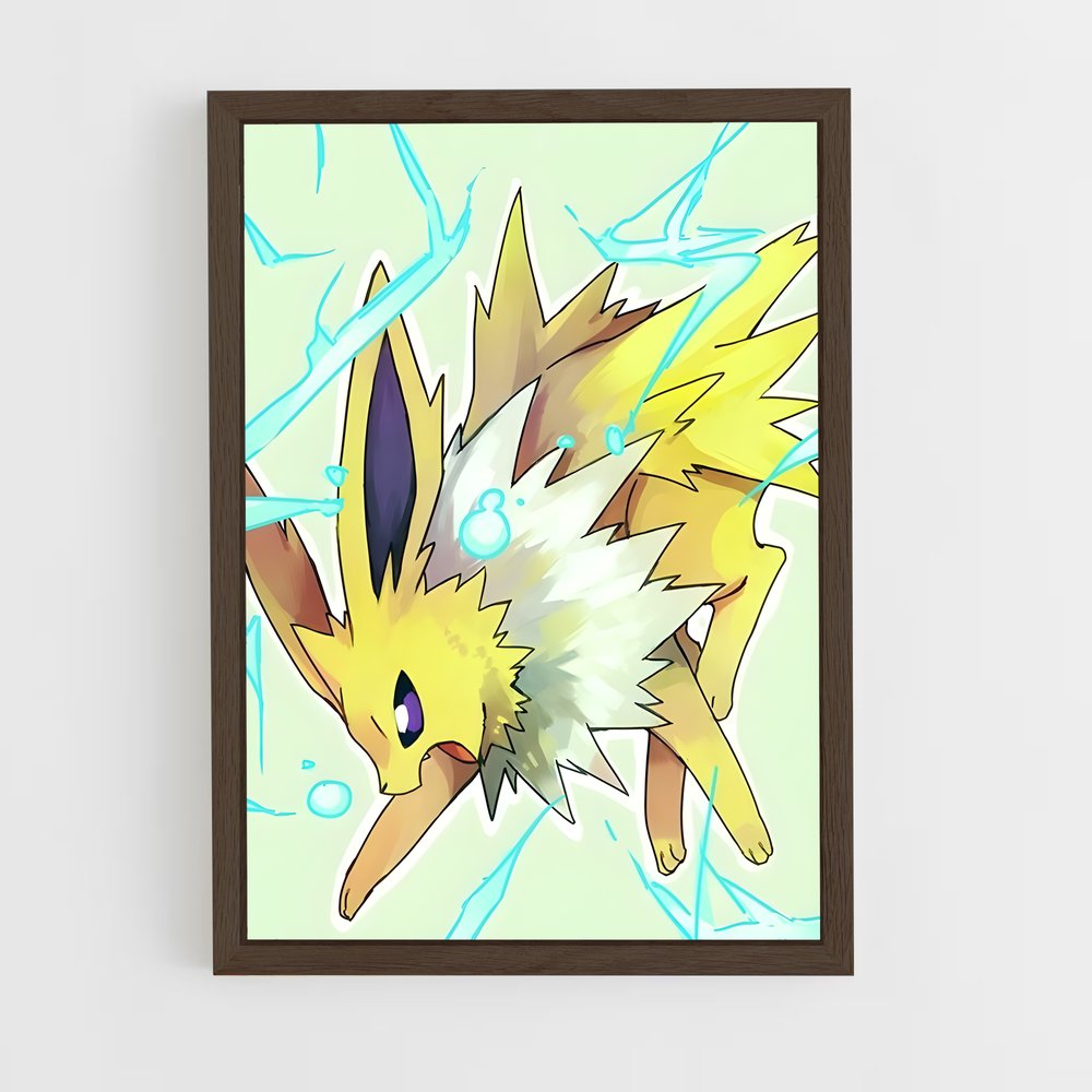 Poster Éclair de Jolteon – affiche Pokemon (vue 5)