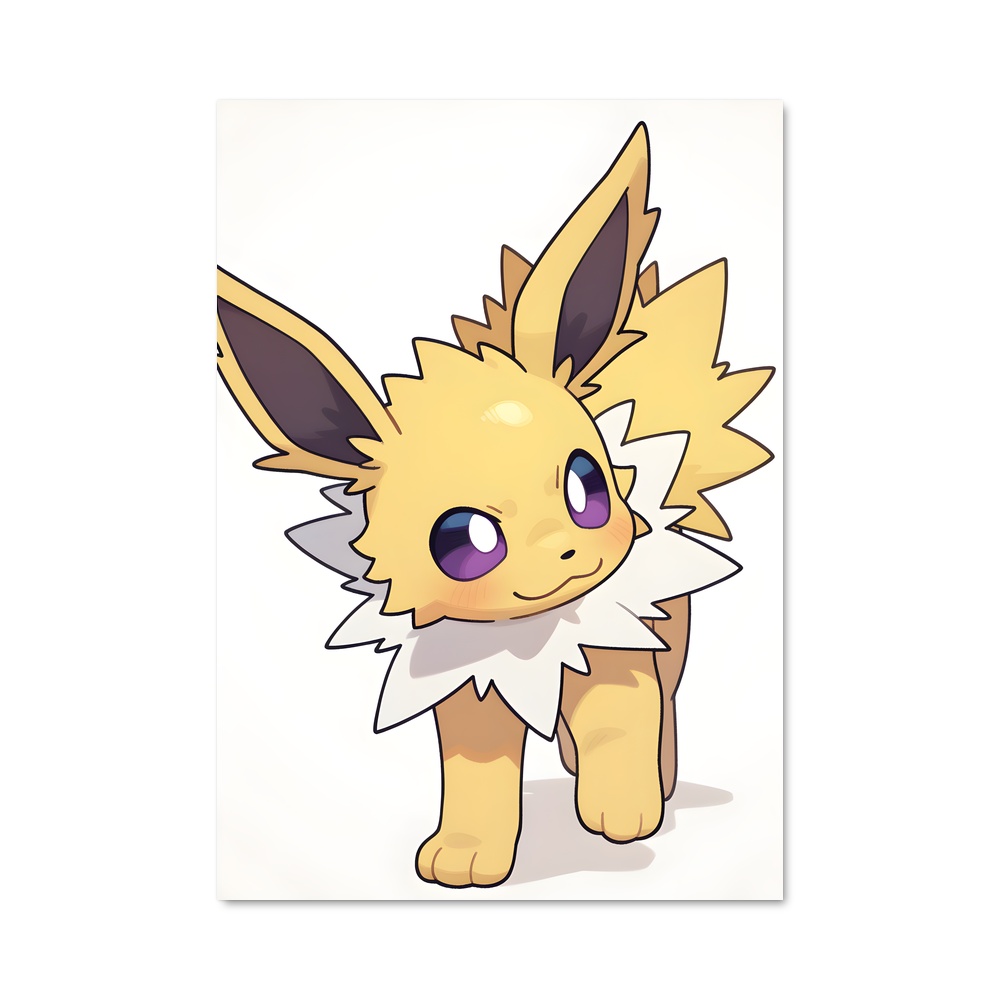 Poster Jolteon Énergique – affiche Pokemon