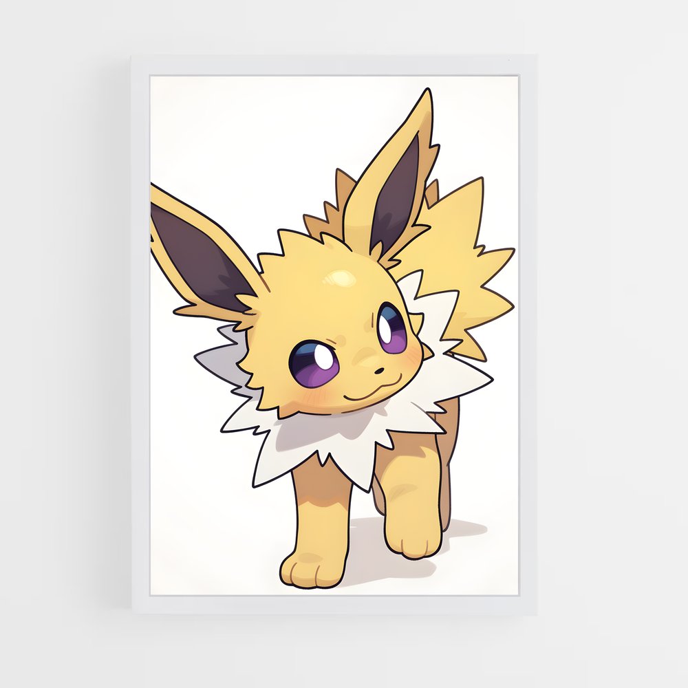 Poster Jolteon Énergique – affiche Pokemon (vue 3)