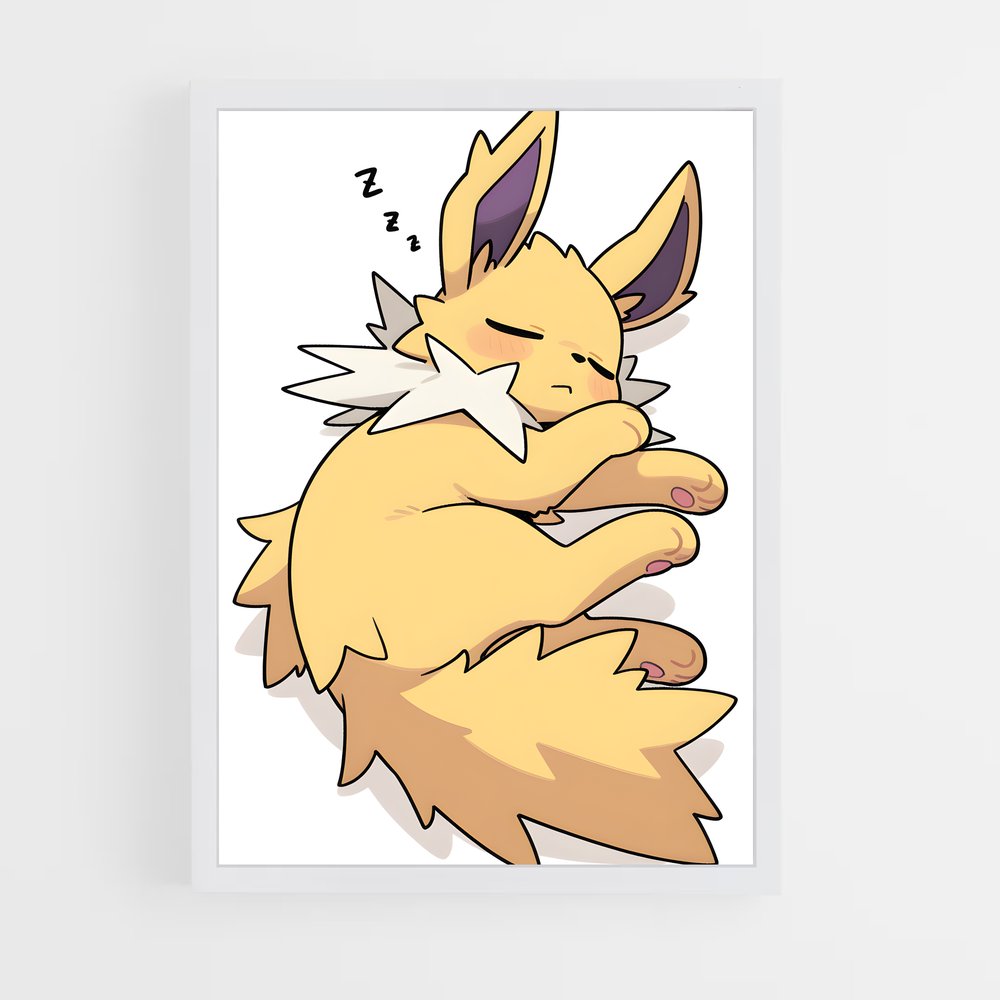 Poster Éclat de Jolteon – affiche Pokemon (vue 3)