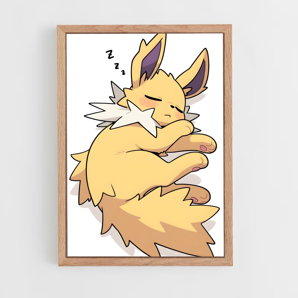 Poster Éclat de Jolteon – affiche Pokemon (vue 4)
