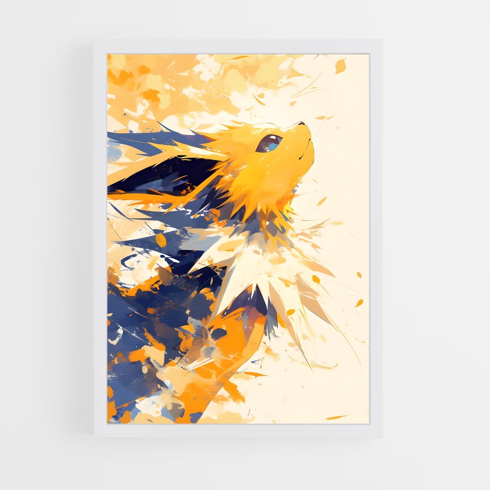 Poster Éclair Électrique – affiche Pokemon (vue 3)