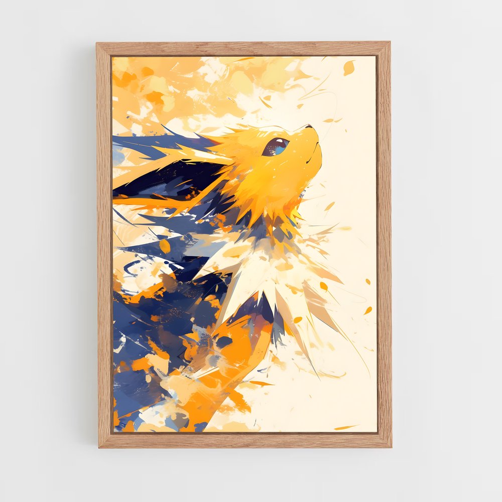 Poster Éclair Électrique – affiche Pokemon (vue 4)
