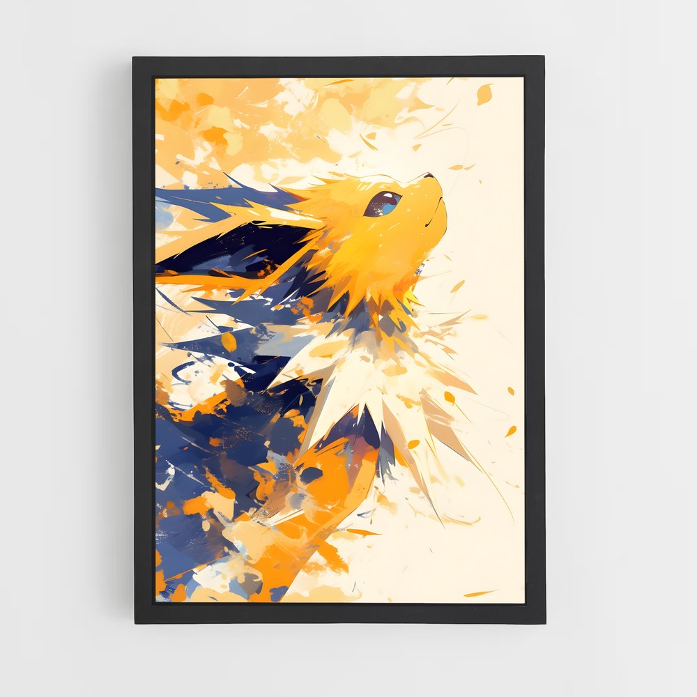 Poster Éclair Électrique – affiche Pokemon (vue 2)
