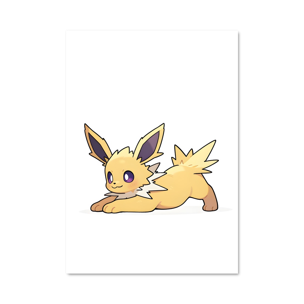 Poster Éclair Fulgurant – affiche Pokemon