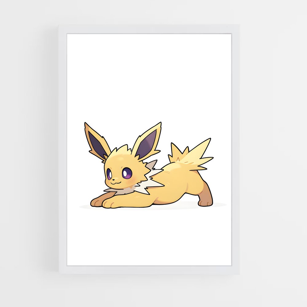 Poster Éclair Fulgurant – affiche Pokemon (vue 3)