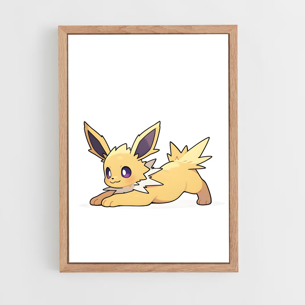 Poster Éclair Fulgurant – affiche Pokemon (vue 4)