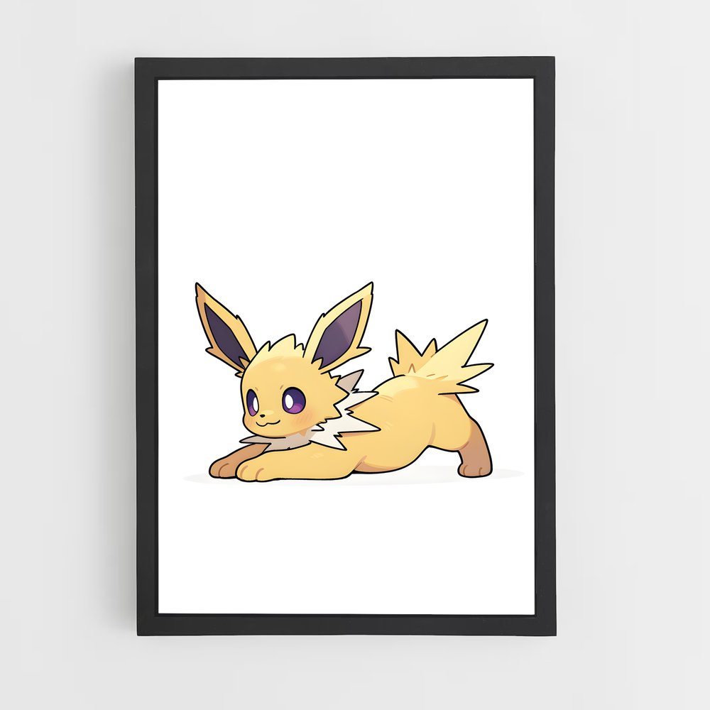 Poster Éclair Fulgurant – affiche Pokemon (vue 2)