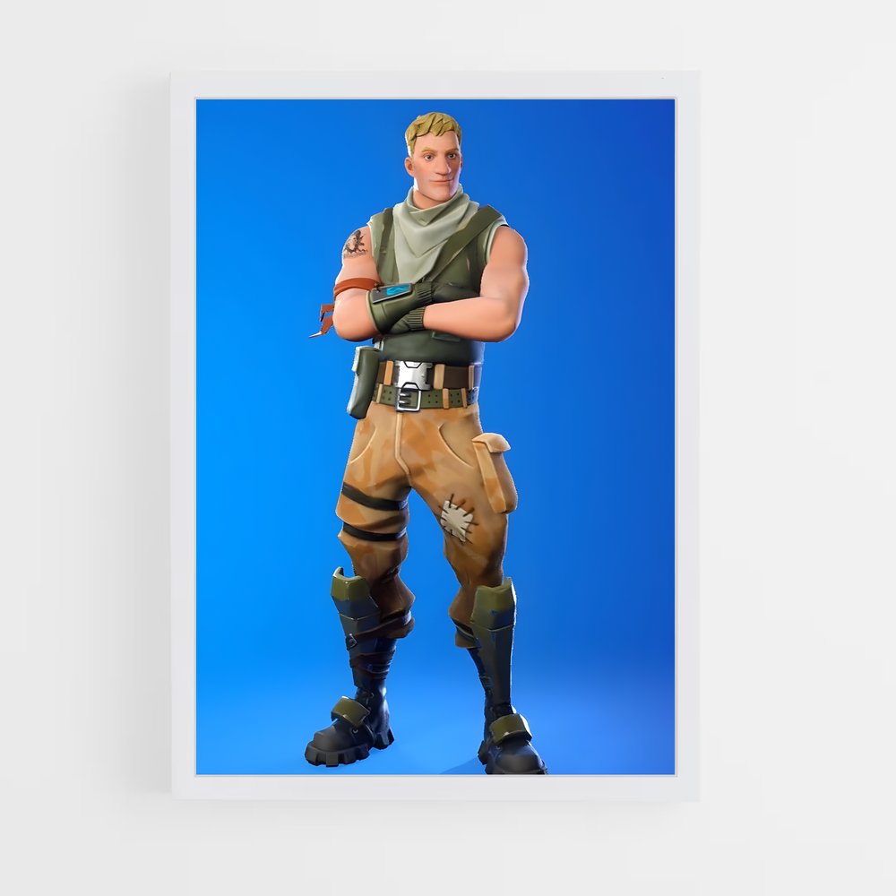Poster Forteresse Inébranlable – affiche Fortnite (vue 3)