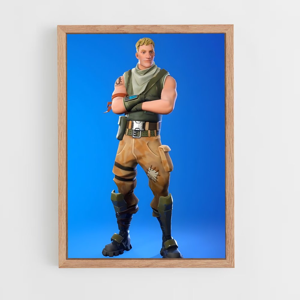 Poster Forteresse Inébranlable – affiche Fortnite (vue 4)