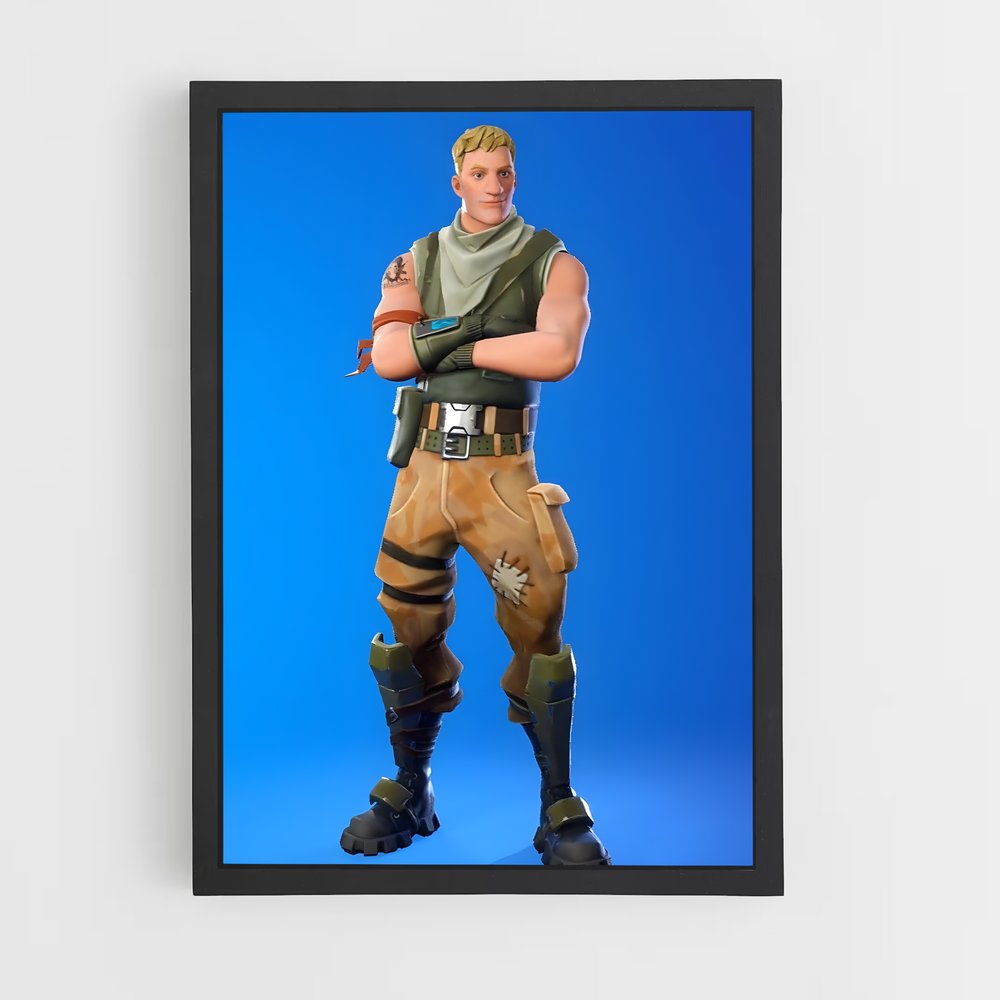 Poster Forteresse Inébranlable – affiche Fortnite (vue 2)