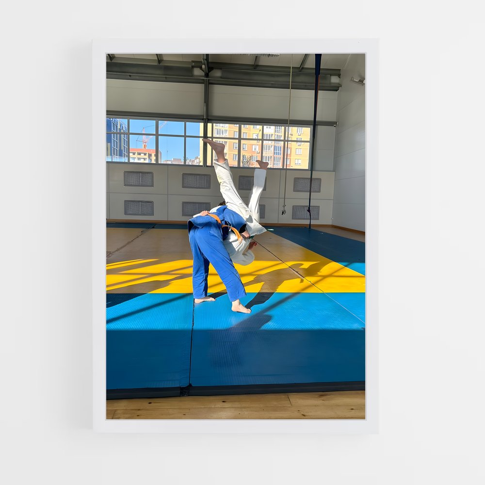 Poster Coup de Maître – affiche Judo (vue 3)