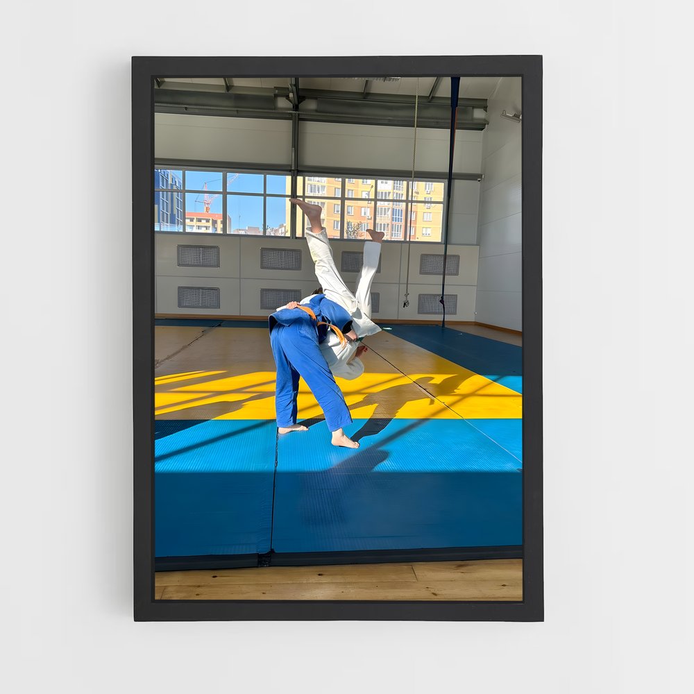 Poster Coup de Maître – affiche Judo (vue 2)