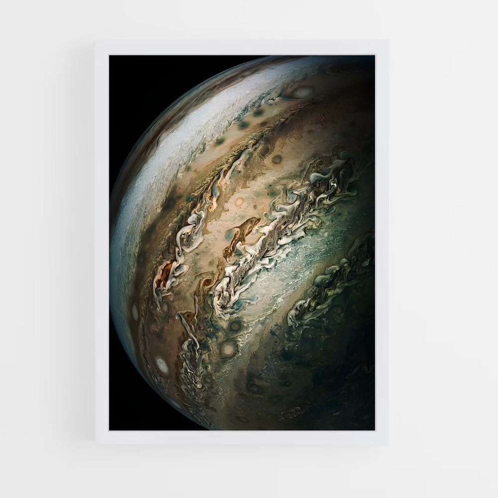 Poster Jupiter et Ses Gardiens – affiche Missions spatiales (vue 3)