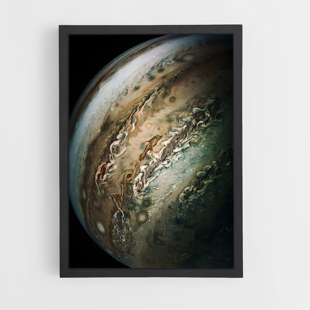 Poster Jupiter et Ses Gardiens – affiche Missions spatiales (vue 2)