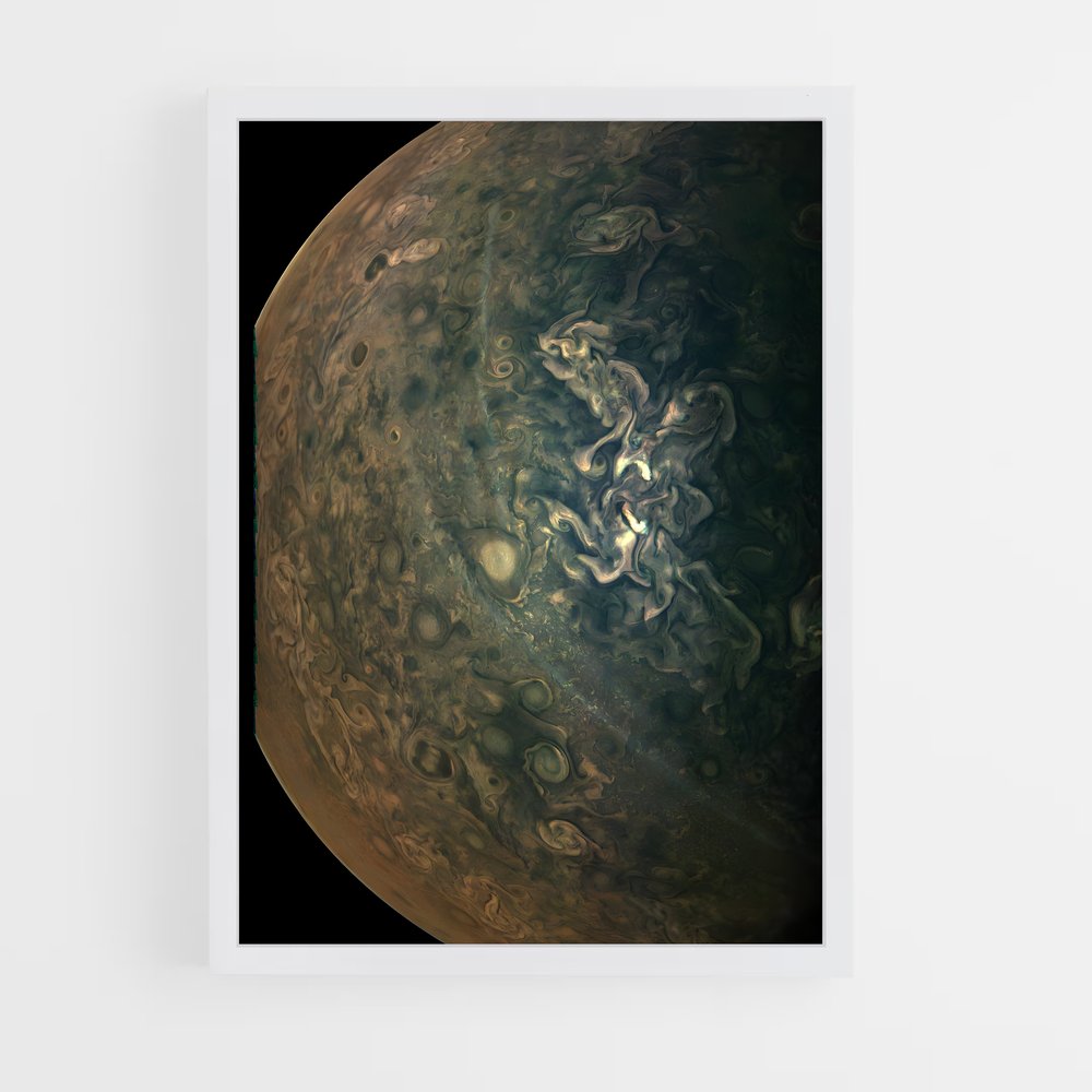 Poster Juno lumineux – affiche Missions spatiales (vue 3)