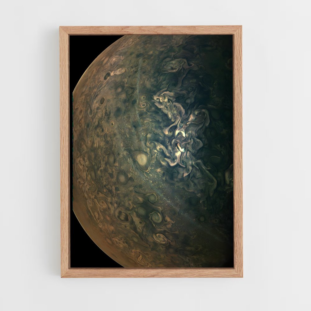 Poster Juno lumineux – affiche Missions spatiales (vue 4)