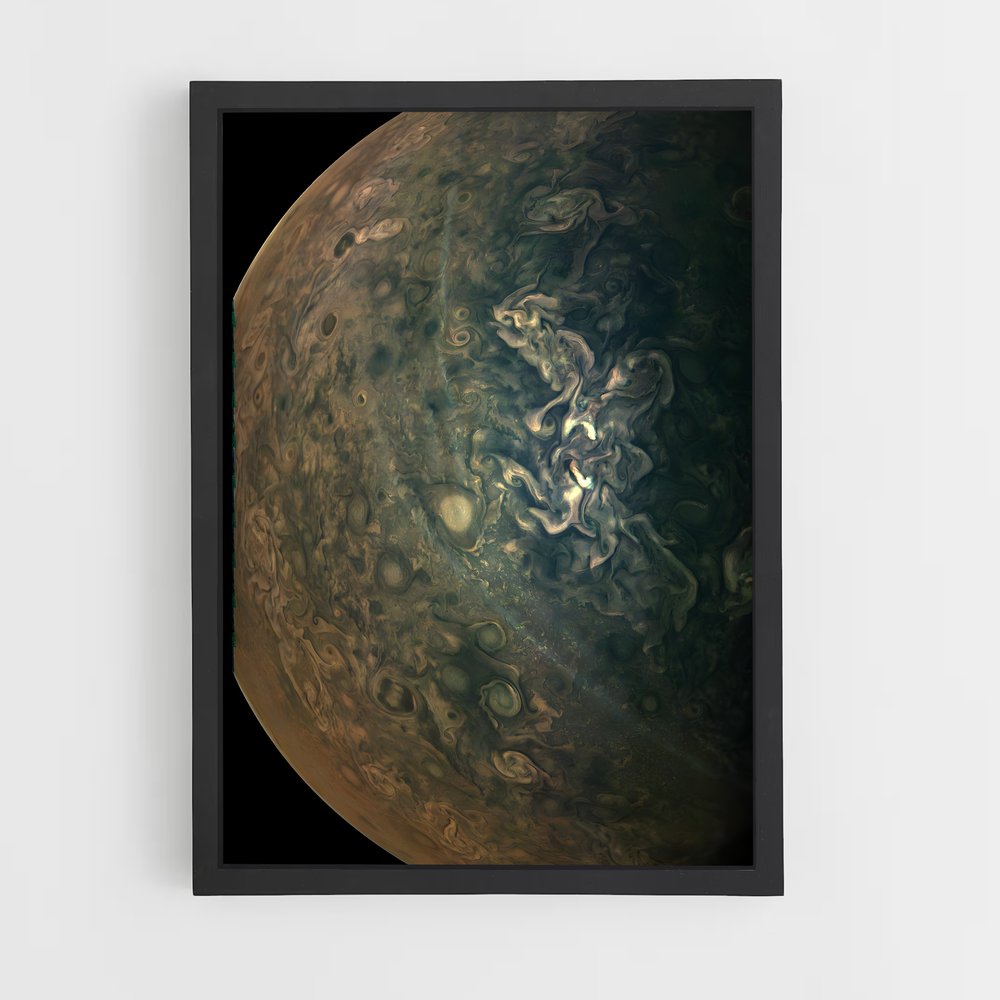 Poster Juno lumineux – affiche Missions spatiales (vue 2)