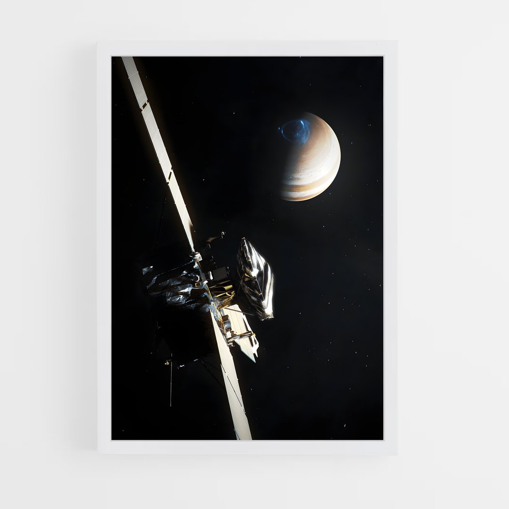 Poster Orbite de Juno – affiche Missions spatiales (vue 3)