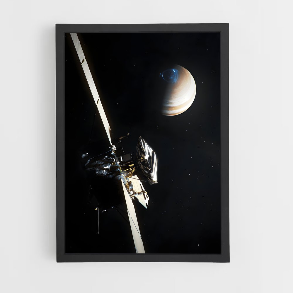 Poster Orbite de Juno – affiche Missions spatiales (vue 2)