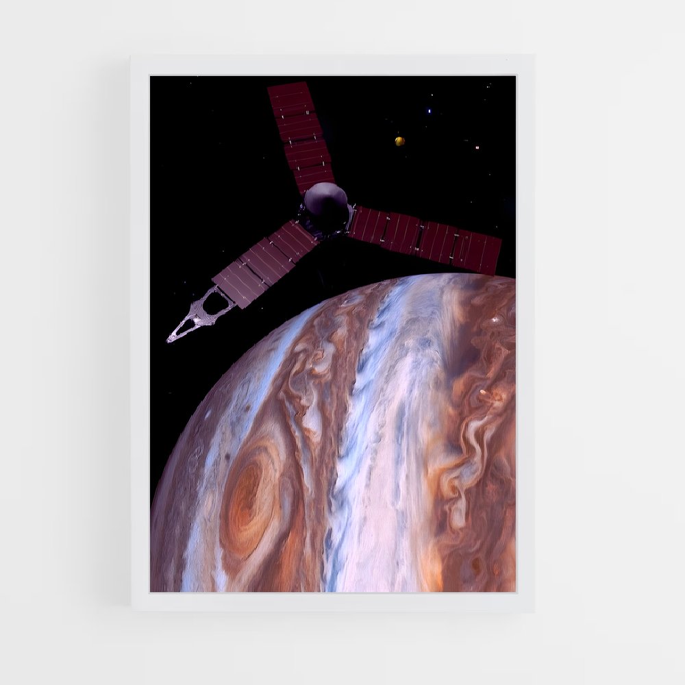 Poster Voyage au Cœur de Jupiter – affiche Missions spatiales (vue 3)