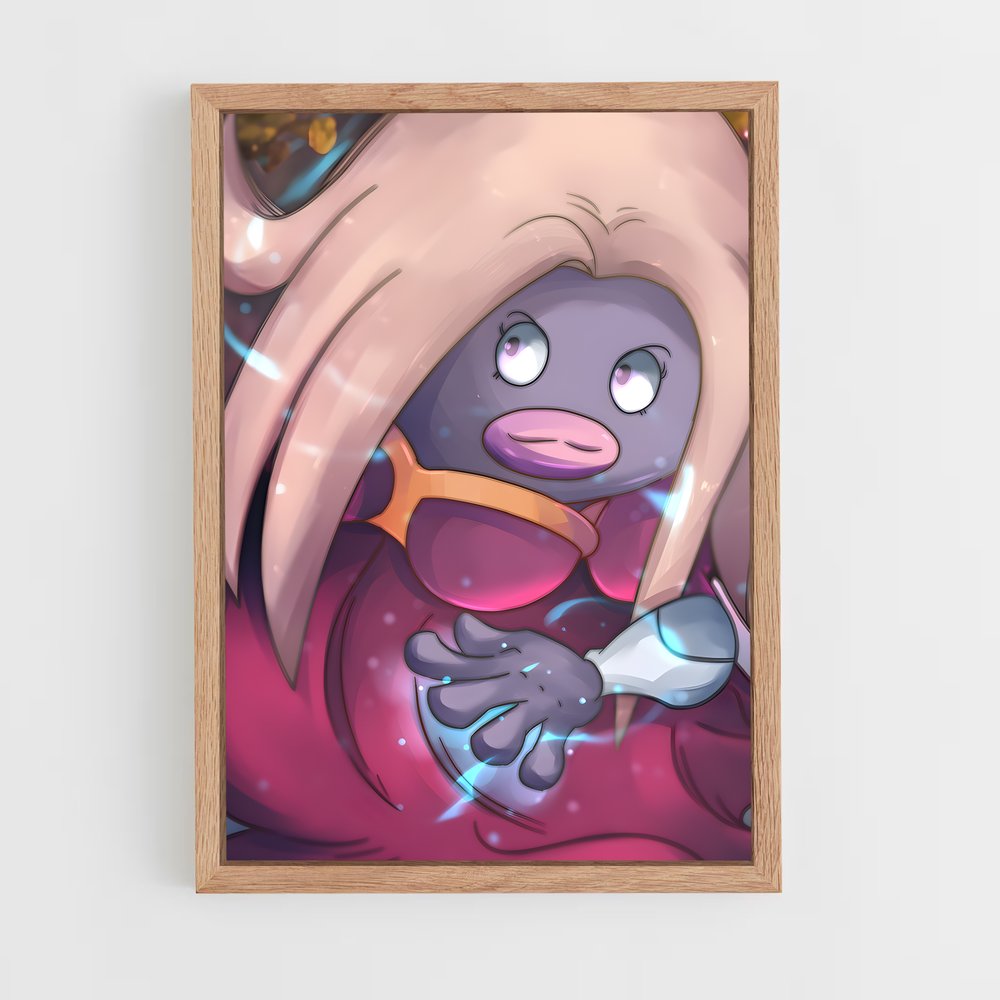 Poster Jynx en Folie – affiche Pokemon (vue 4)