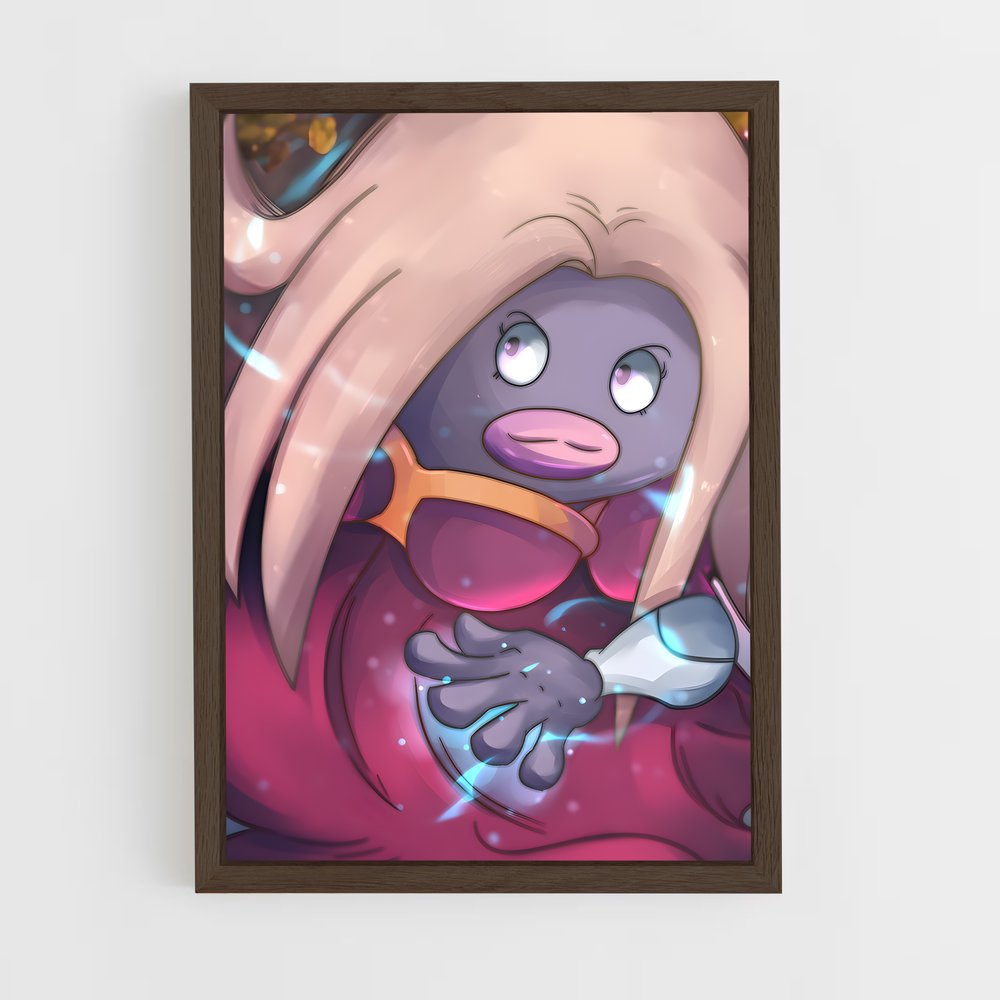 Poster Jynx en Folie – affiche Pokemon (vue 5)